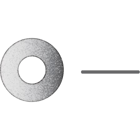 Seachoice Flat Washer, 5/16", .062" Thick, OD 7/8" 1527